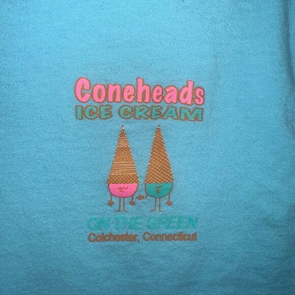 Cone Heads Ice Cream Crop Top, turquoise - Picture 2 of 6